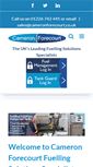 Mobile Screenshot of cameronforecourt.co.uk